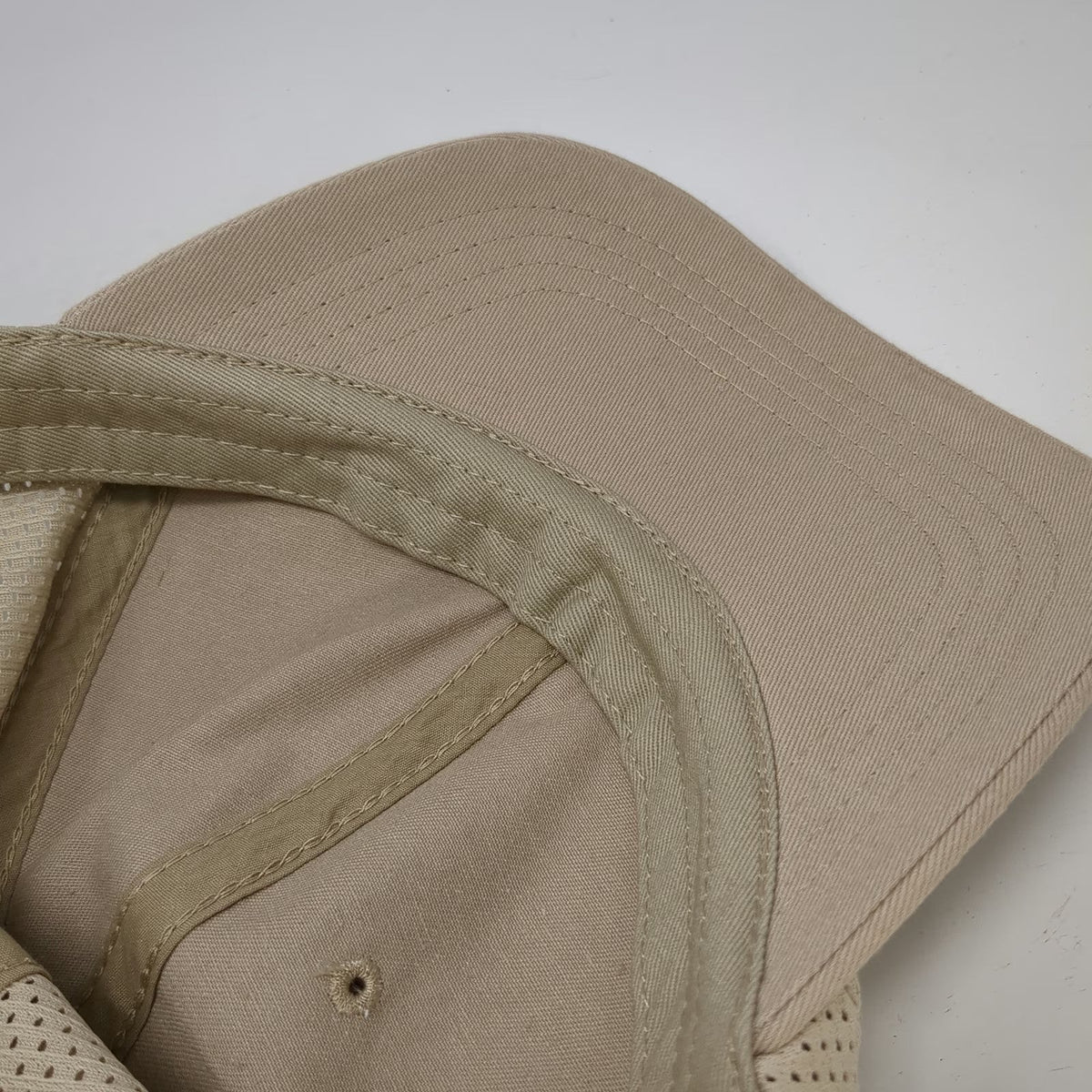 Rothco Baseball Cap Beige One Size Mesh Back Strapback Hat Blank Plain Tactical