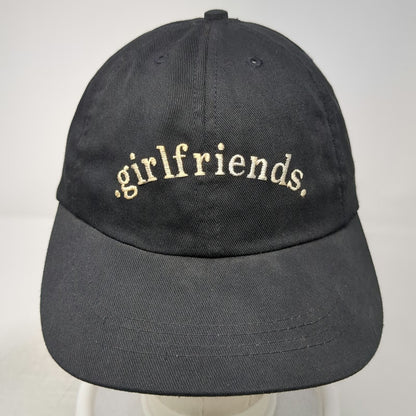 APS Baseball Cap Black One Size Strapback Girlfriends San Francisco Hat Cotton