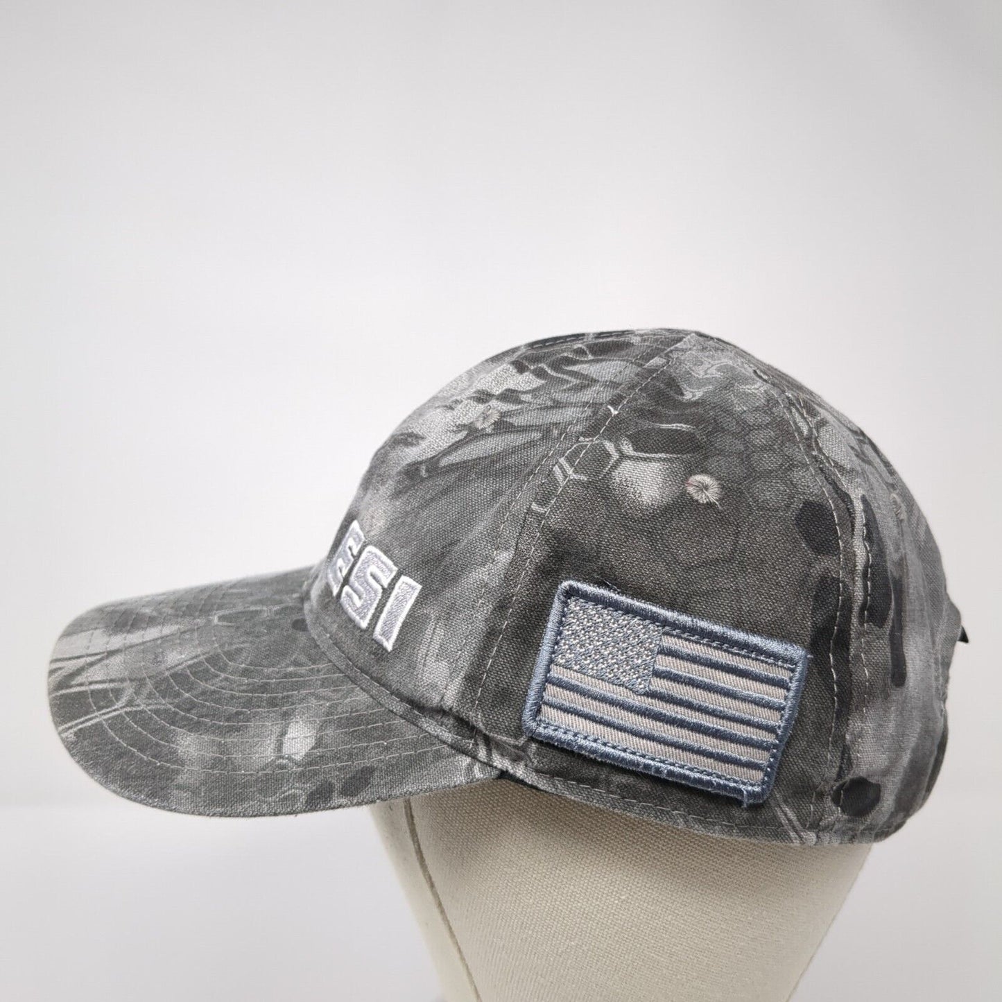 ESI Strapback Hat Camouflage One Size Adjustable Patriotic Kryptek Outdoor Cap
