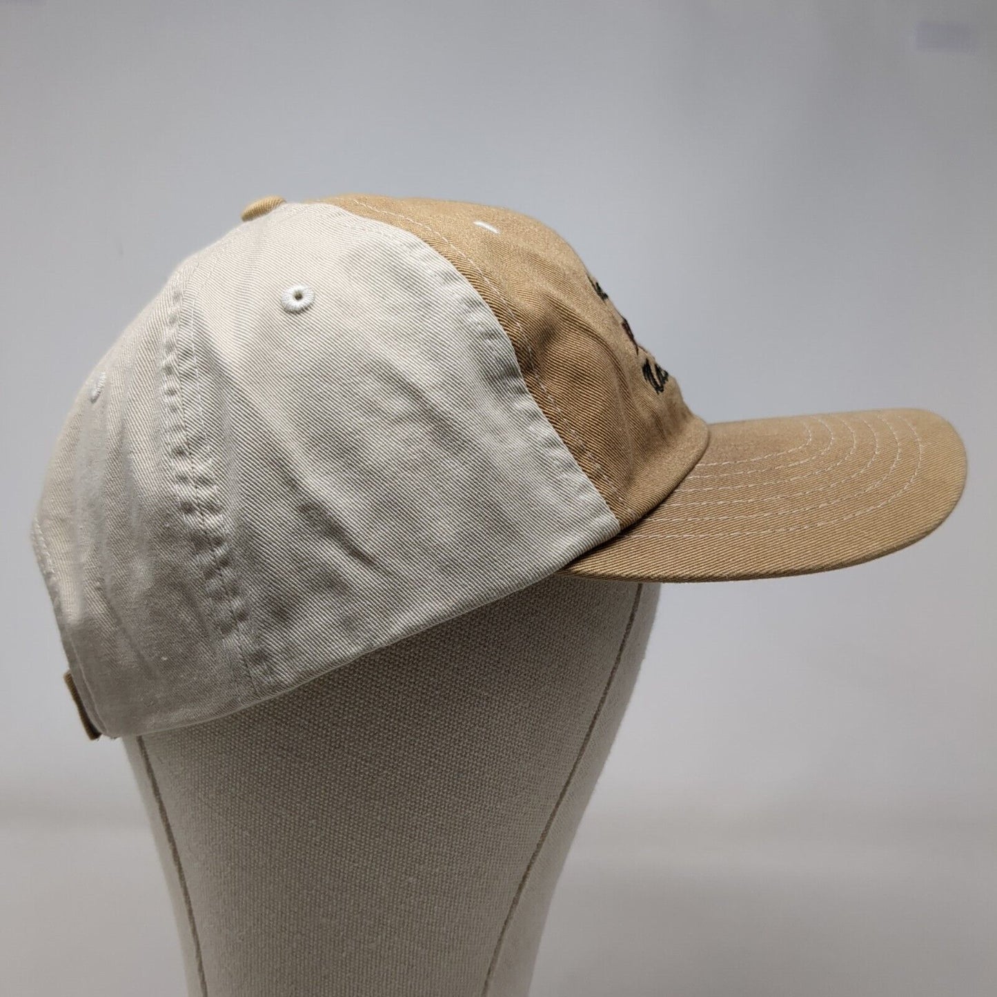 Grand Teton National Park Est. 1929 Strapback Hat Tan OS Adjustable Embroidered