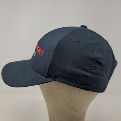 Port Authority Men's Snapback Hat Black OSFA Embroidered Andretti Logo Polyester