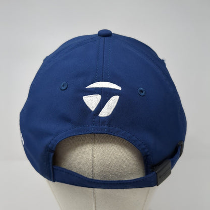 Ridge Crest Golf Club Slideback Hat Blue OS Adjustable Embroidered TaylorMade