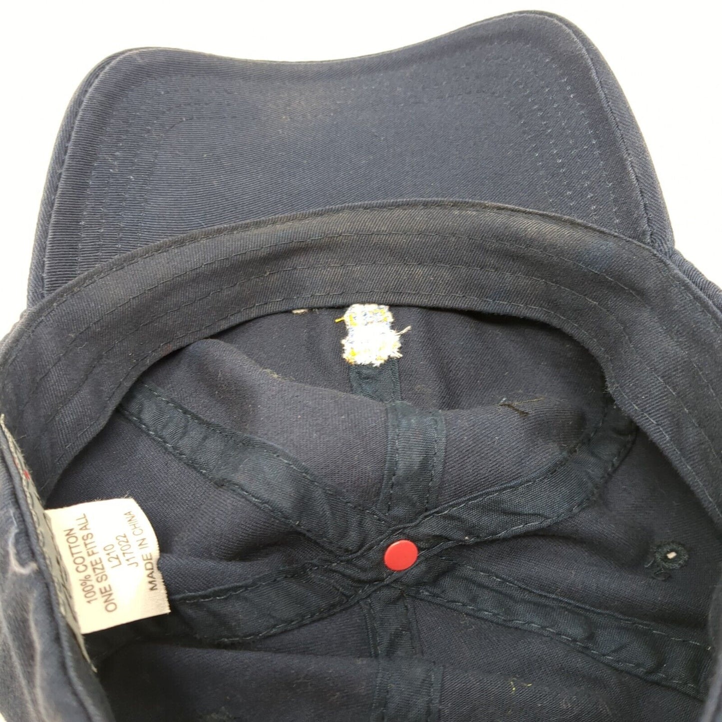Belle Ringer Strapback Hat Blue One Size Adjustable 6 Panel Imperial
