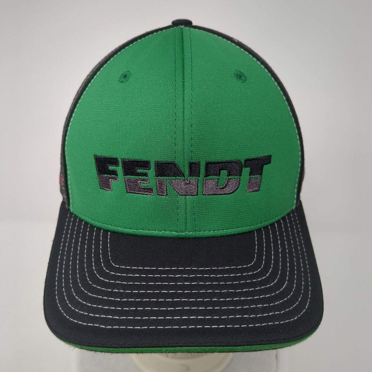 FENDT Gri-Service Fitted Trucker Hat L/XL Embroidered Mesh Back Richardson