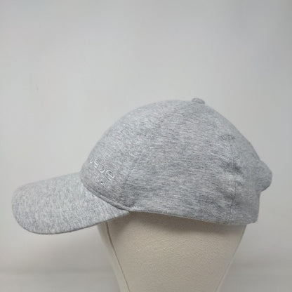 Bebe Sport Strapback Hat Heather Gray One Size Embroidered Adjustable