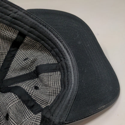 Unbranded Men's Snapback Hat Gray Black Graphic Logo SYL Adjustable