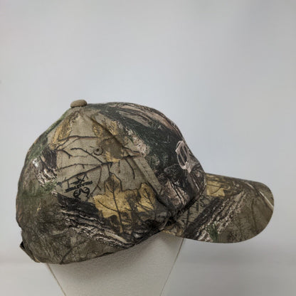Mississippi Telco Federal Credit Union Strapback Hat Camouflage OSFM Vitronic