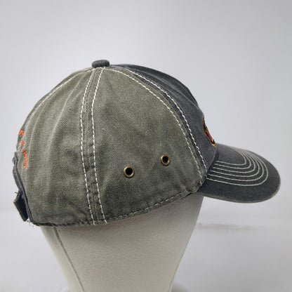 Outdoor Cap Baseball Cap Gray Green One Size NW Log-istics Contrast Stitch Hat
