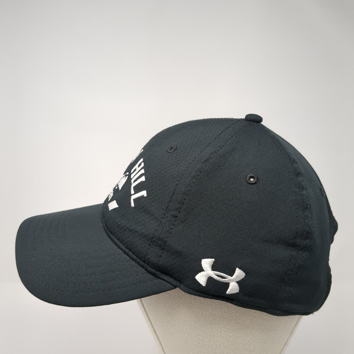 Snow Hill Est. 1924 Strapback Hat Black OS Adjustable Embroidered Under Armour