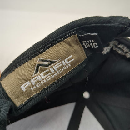Pacific Baseball Cap Black Strapback Santa Clarita School of Performing Arts
