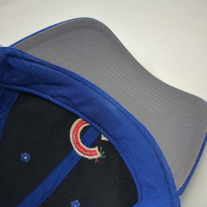 Chicago Cubs MLB Twins Enterprise Blue Snapback One Size Gray Under Brim Hat