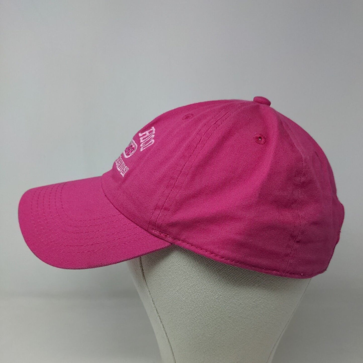 Newhattan Women's Slideback Hat Pink Size OSFA Embroidered Puerto Rico Logo