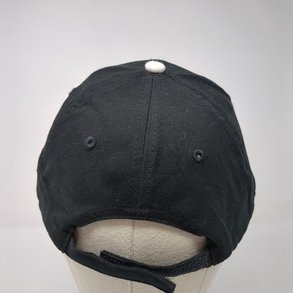 RW Strapback Hat Black OSFA Adjustable Embroidered 6 Panel Hit Wear