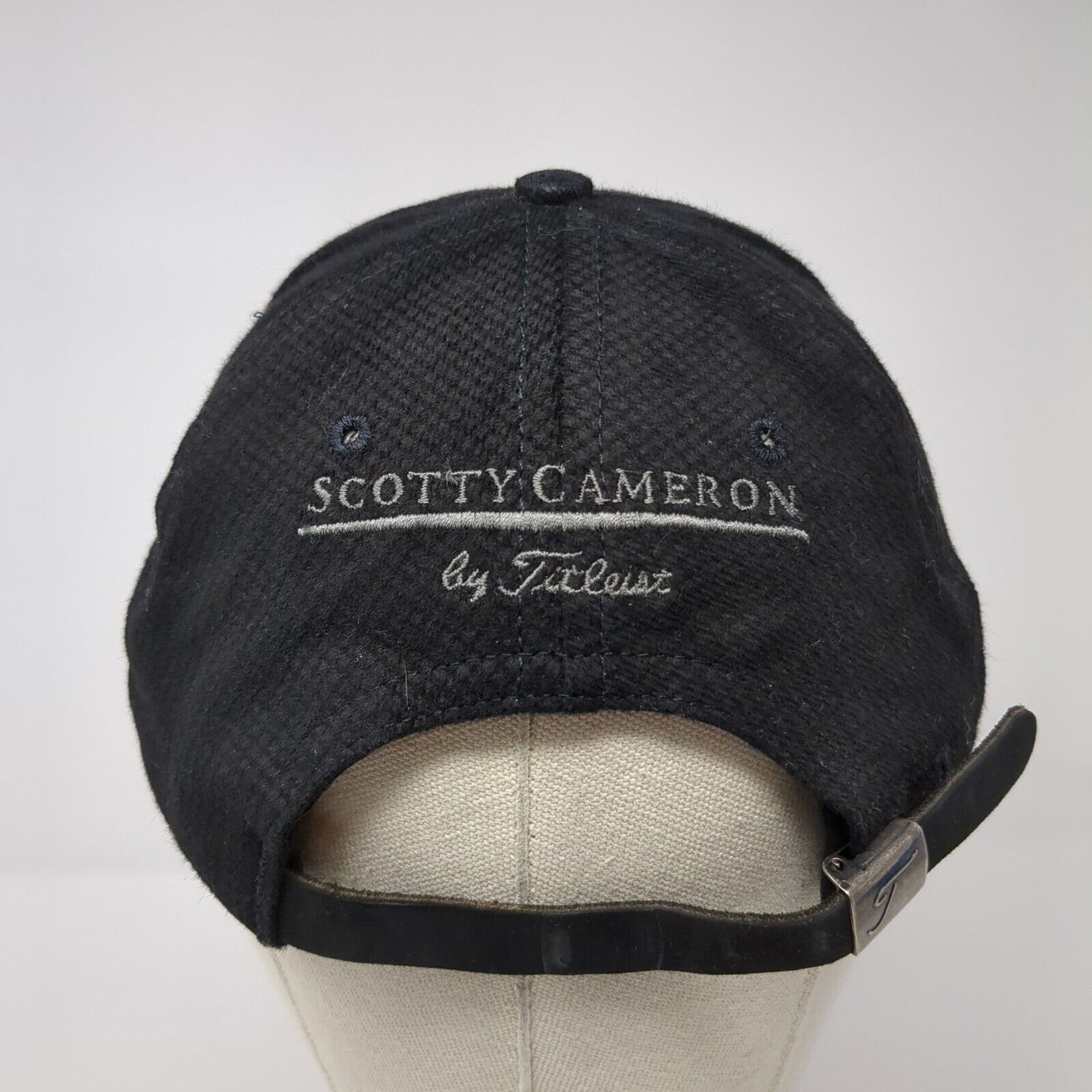 Titleist Scotty Cameron Slideback Hat Black Size OSFA Embroidered Logo