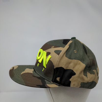 Neon Sport Snapback Hat Camouflage OSFA Adjustable Embroidered 6 Panel