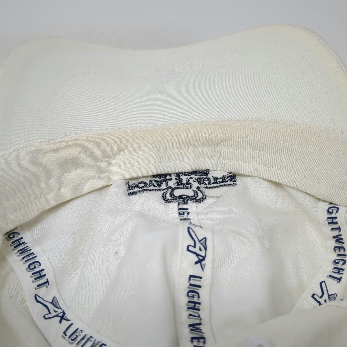 Ahead Royal St Kitts Golf Club Baseball Cap White One Size Lightweight Cotton