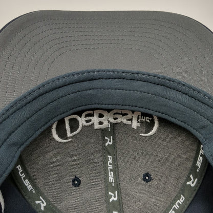 Richardson Baseball Cap Blue XL DeBest Plumbing 50 Years Anniversary Flexfit Hat