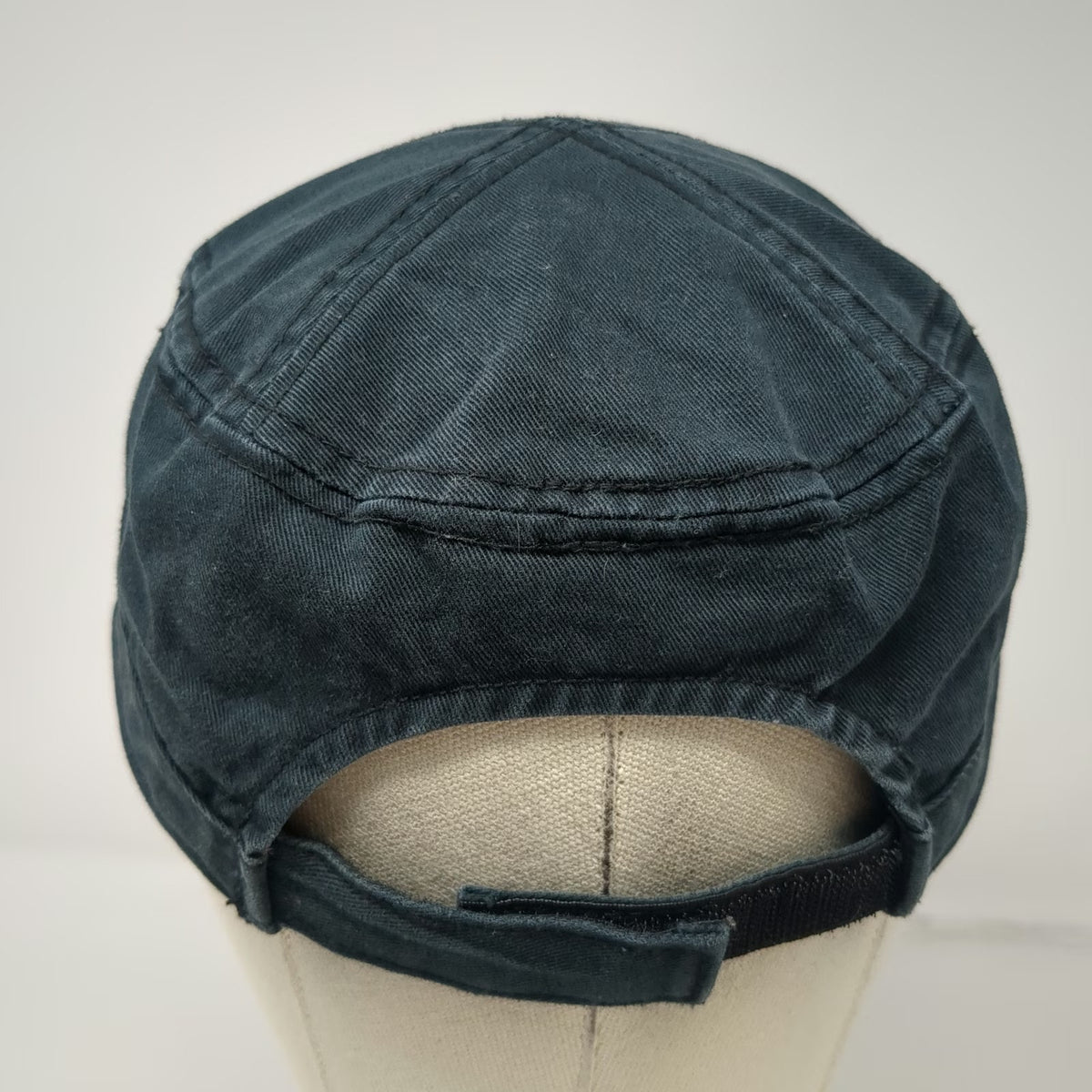 Alternative Apparel Army Cap Blue OSFM Strapback FYI Arbonne Hat Graphic Brim