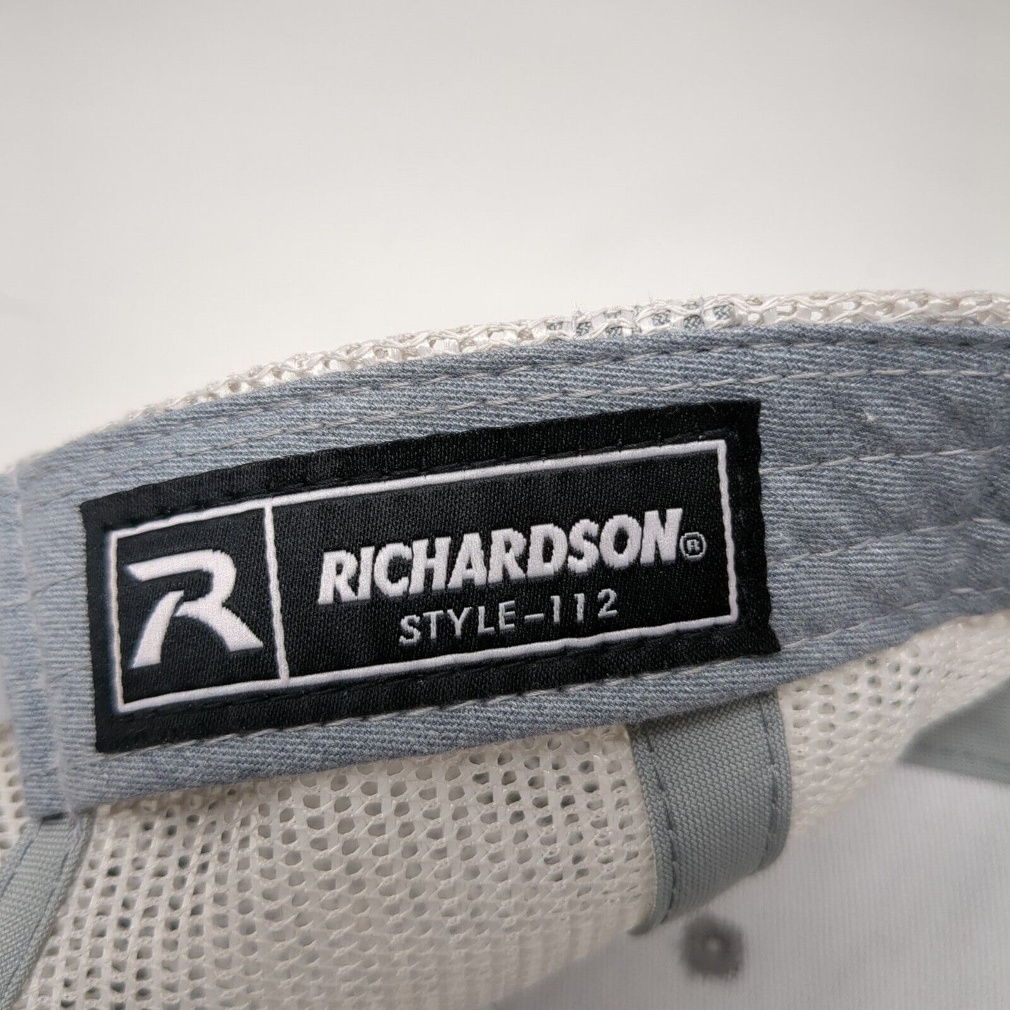 W Ontario OR Snapback Trucker Hat Gray One Size Adjustable Mesh Back Richardson