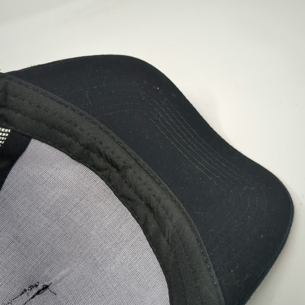 HitWear Trucker Hat Black One Size Mesh Back Snapback DCLI Graphic Logo Cap