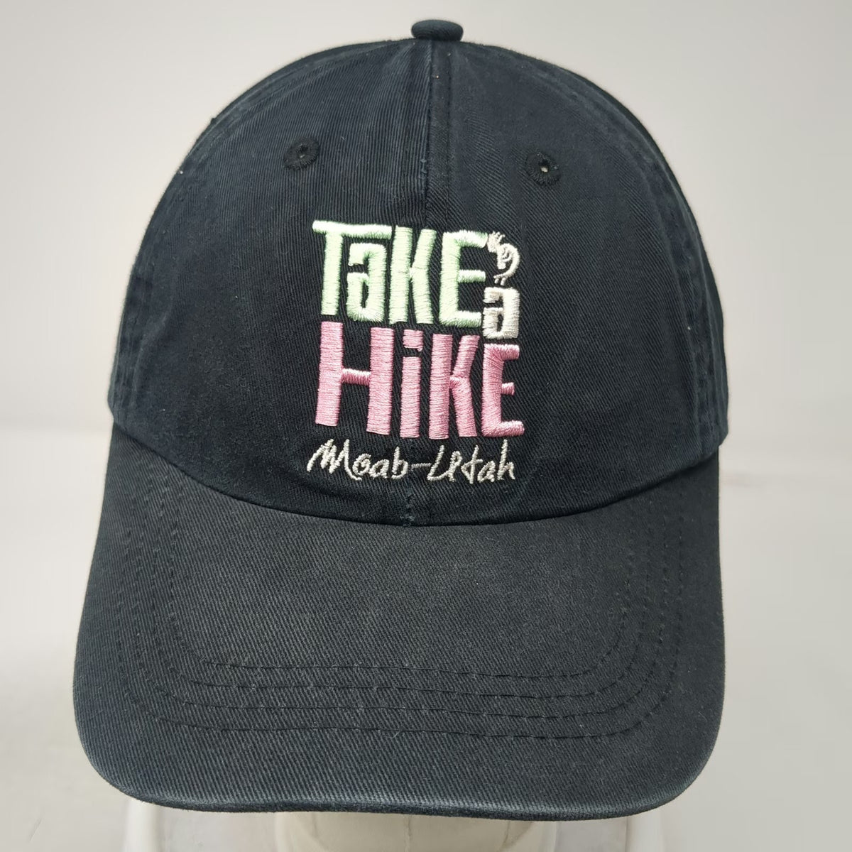 Gear For Sports Baseball Cap Black One Size Moab Utah Take A Hike Slideback Hat