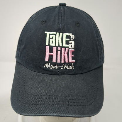 Gear For Sports Baseball Cap Black One Size Moab Utah Take A Hike Slideback Hat