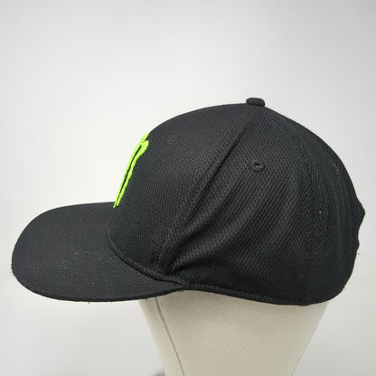 Monster Energy Snapback Black One Size Green Claw Logo Embroidered Pique Hat