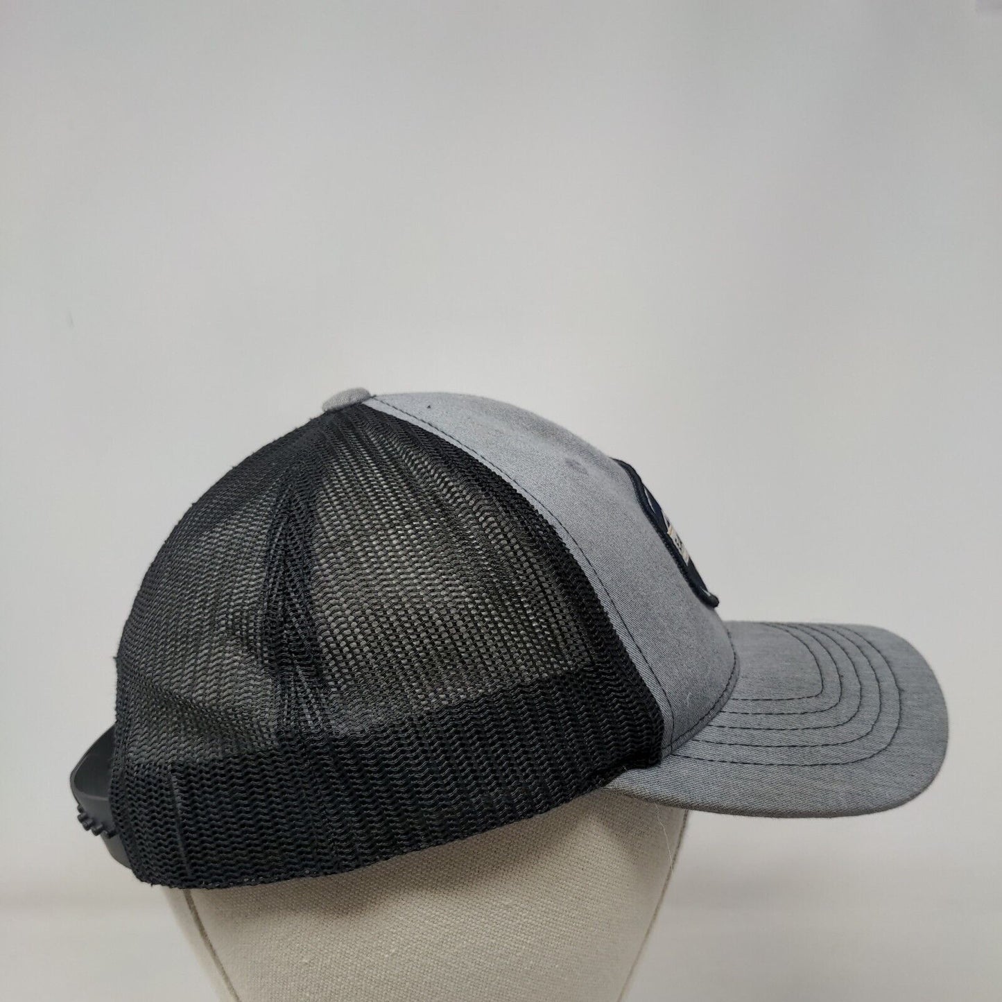 Beaver Creek Colorado Snapback Mesh Back Trucker Hat Gray Youth 6 Panel