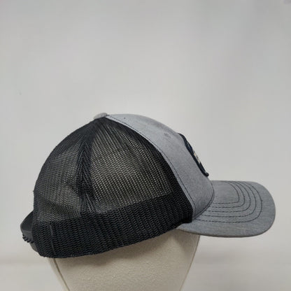 Beaver Creek Colorado Snapback Mesh Back Trucker Hat Gray Youth 6 Panel