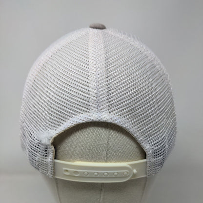 Costa Del Mar Snapback Mesh Back Trucker Hat Blue One Size Colorblock