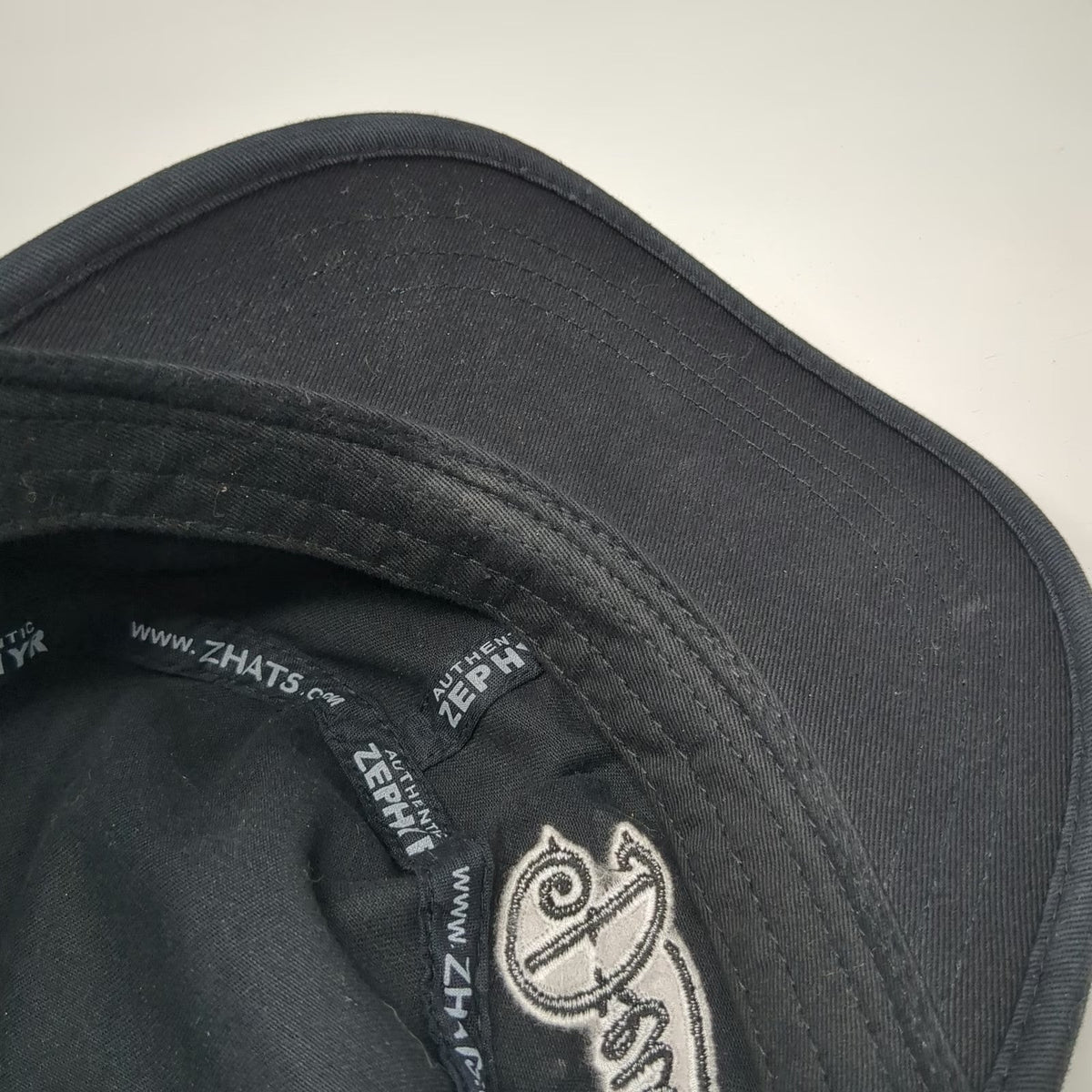 Oregon Ducks NCAA Zephyr Army Cap Black One Size Rhinestones Hibiscus Floral Hat
