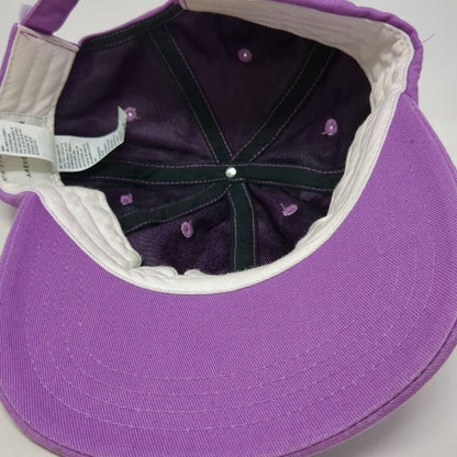 American Eagle Outfitters Baseball Cap Purple One Size Slideback Hat Cotton