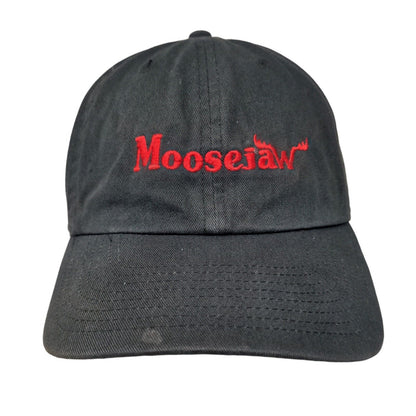 '47 Brand Men's Slideback Hat Black Size OS Embroidered Moosejaw Logo Cotton