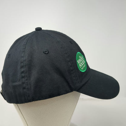 KC Whole Foods Market Hat Black Baseball Cap One Size Slideback Organic Cotton