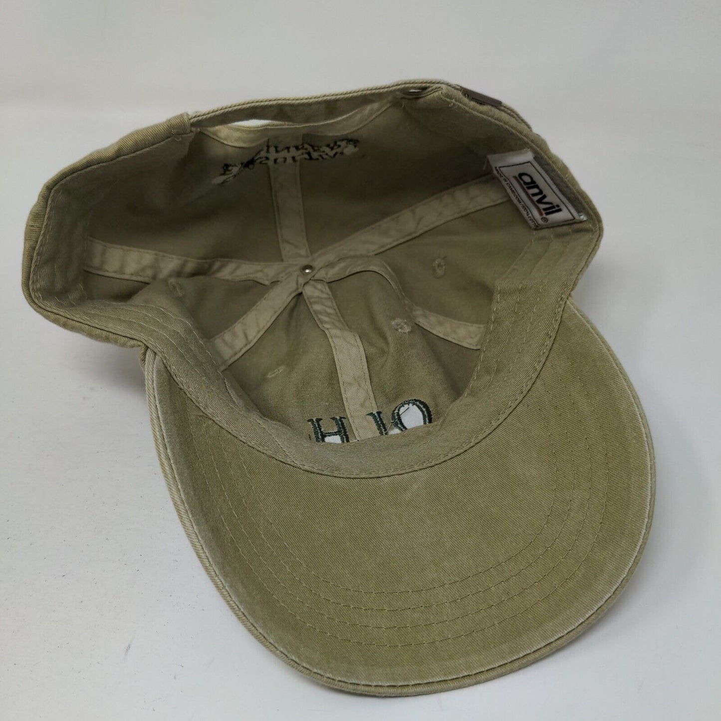 QLH QL Hampton Assoc Consulting Engineers Slideback Hat Greenish-Tan One Size