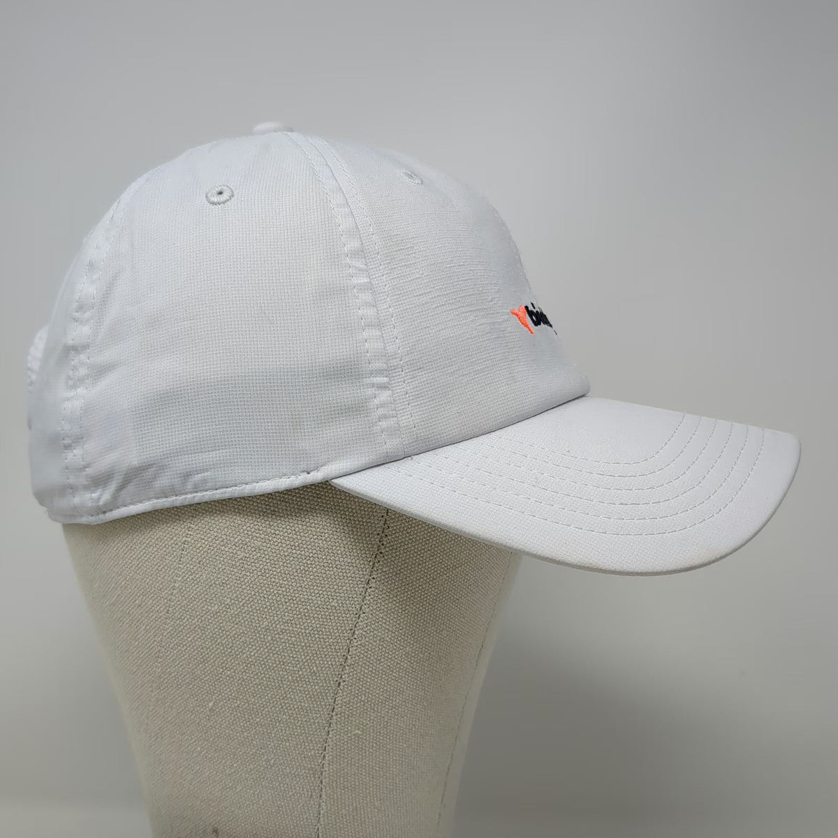 Birddogs Baseball Cap White One Size Performance Adjustable Slideback Hat