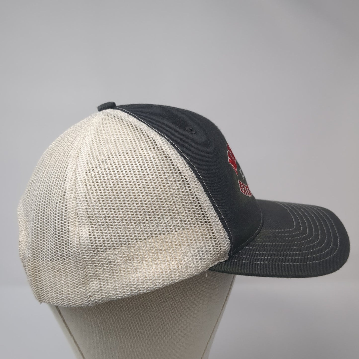 Martin Excavation LLC Snapback Trucker Hat Gray One Size Mesh Back