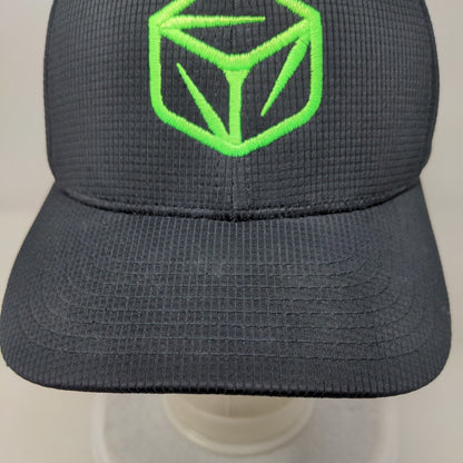 Sport-Tek Fitted Hat Black L/XL Embroidered Tezseract Flexfit 6 Panel