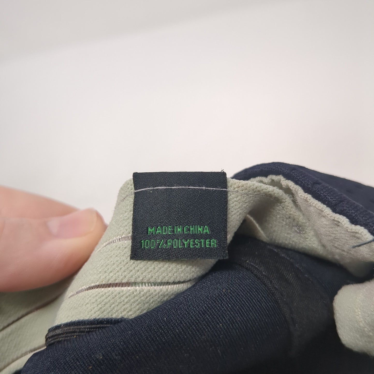 Richardson Fitted Hat Blue Medium Graphic Logo Stretch 6 Panel Outdoor