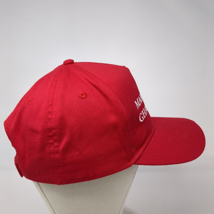 Make America Ghastly Again Strapback Hat Red OS Adjustable Embroidered Otto