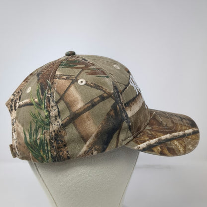 Kati Baseball Cap Brown Green One Size Realtree Camo Ribbon Skirt Slideback hat