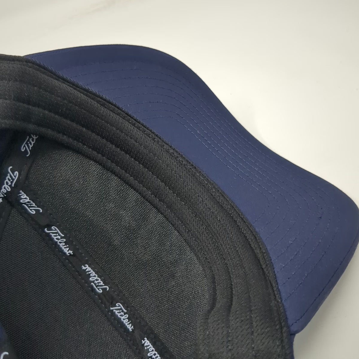 Titleist Snapback Blue One Size Hat 5 Panel Performance Polyester Script Logo