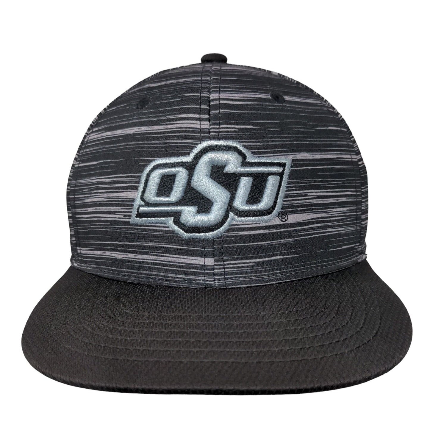 Russell Athletic Men's Snapback Hat Multicolor Striped Oklahoma State University