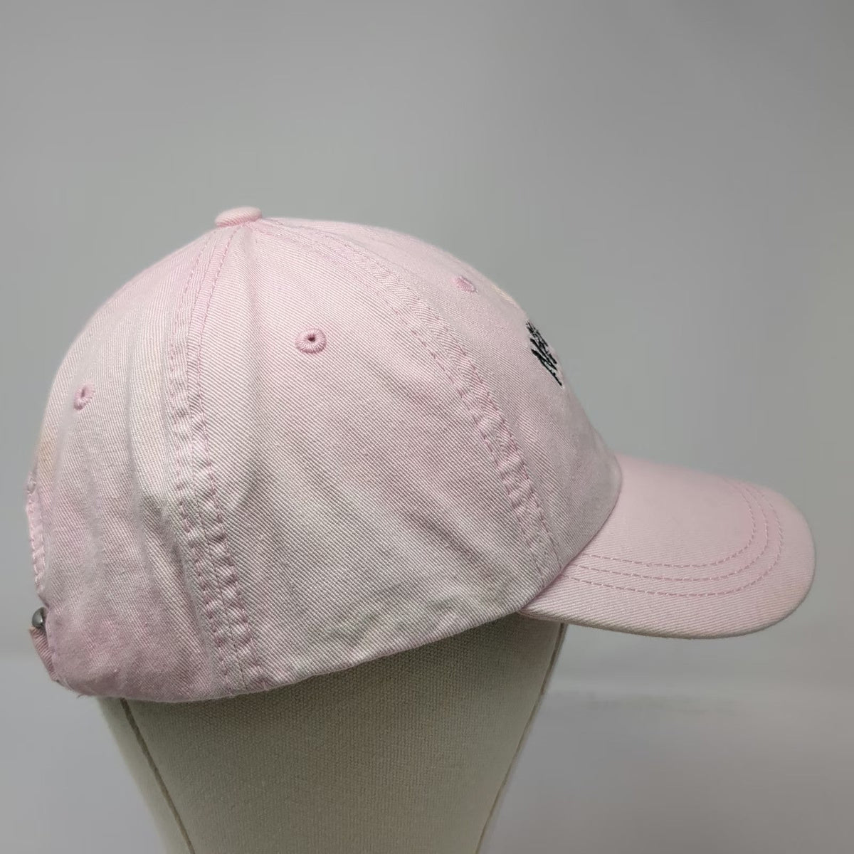 Sportsman Baseball Cap Pink One Size New Britain Ice Cream Slideback Cotton Hat