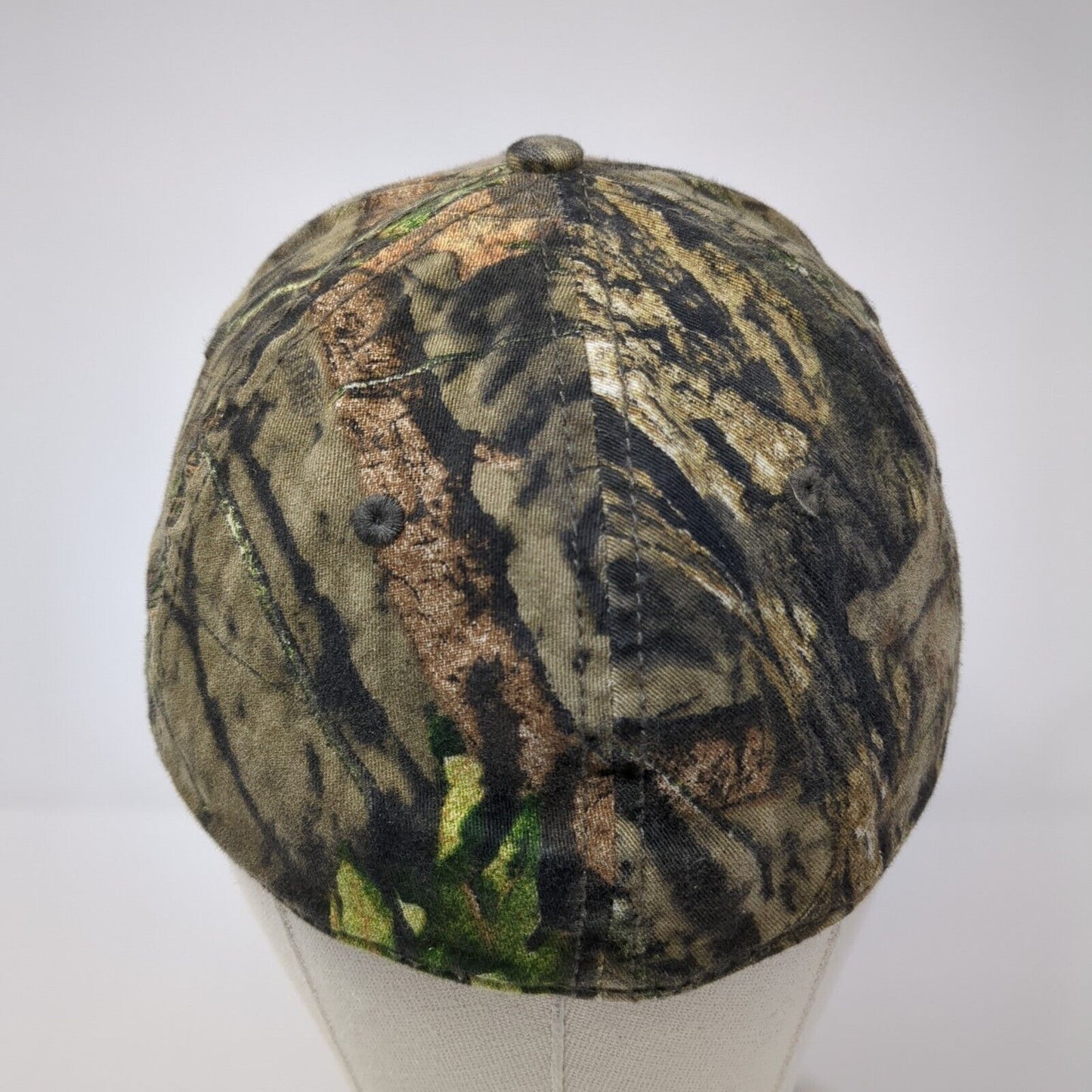 Mossy Oak Fitted Hat Camo S/M Stretch Signatures Outdoor Hunting