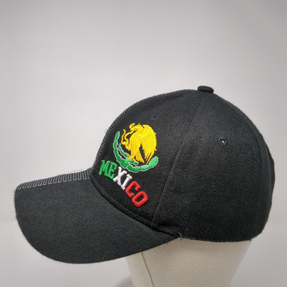 Mexico Playa Del Carmen Strapback Hat Black OS Adjustable Patriotic Starbox Caps