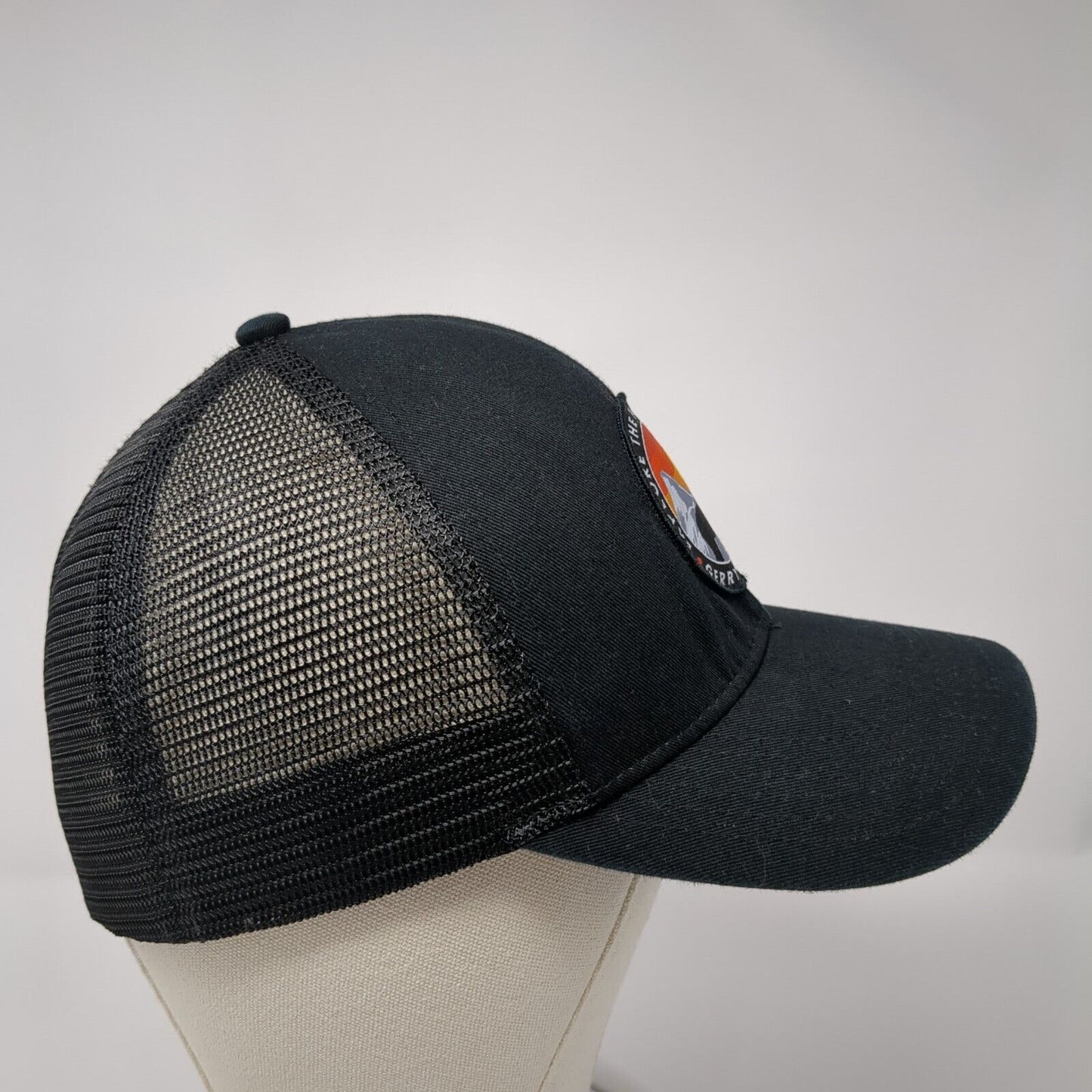 Explore The Possibilities Fitted Mesh Back Trucker Hat Black L/XL Gerry