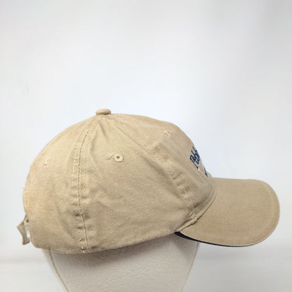 Pebble Creek Golf Club Tampa Florida Tan One Size Adjustable Embroidered 6 Panel