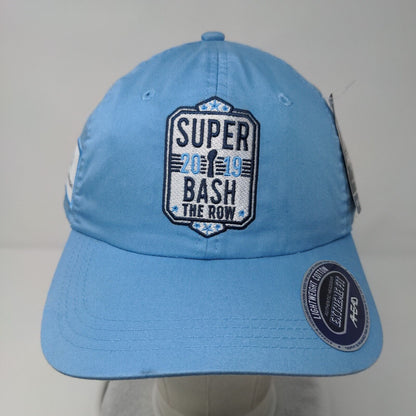 Super Bash The Row 2019 Strapback Hat Blue OSFA Extreme Fit Ahead