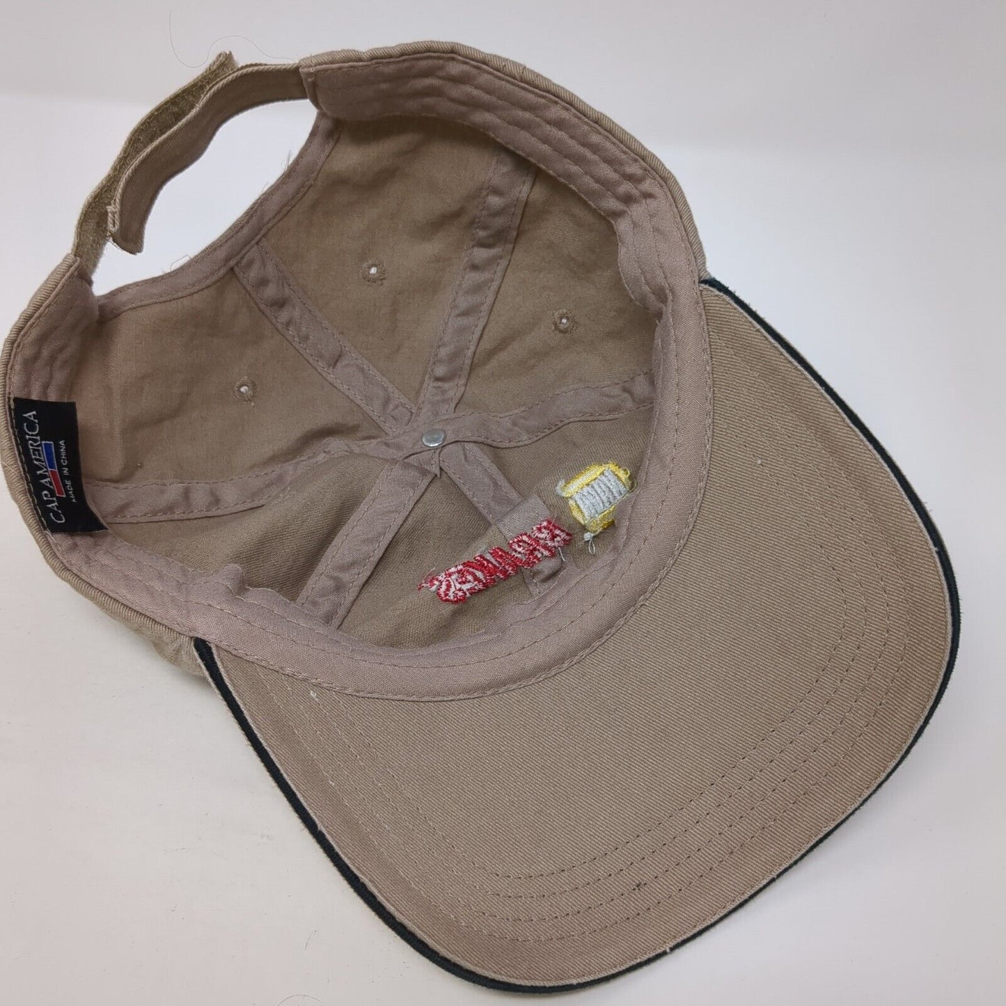 NAPA Brakes Strapback hat Brown One Size Adjustable Embroidered Cap America